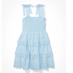 American Eagle tiered mini dress
